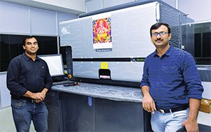 L-R: Aditya Upadhyaya and Nataraj T