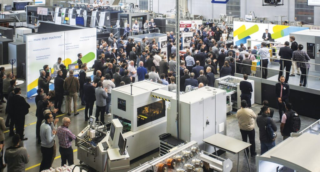 High customer interest: Heidelberg Print Media Center Packaging at the Wiesloch-Walldorf site